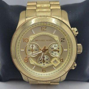 Michael Kors Runway MK8077 Men's Stainless Steel A